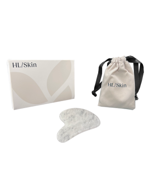 HL/Skin Kamień Gua Sha z białego jadeitu