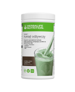 Koktajl Herbalife F1 - Smak: Czekolada z nutą mięty 550g