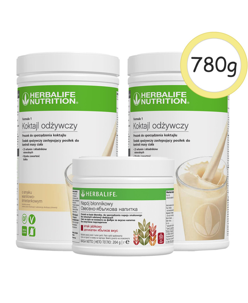 Zestaw "STARTER PLUS 780g" - smaki do wyboru