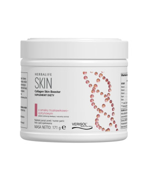 Collagen Skin Booster o smaku truskawkowo-cytrynowym 171g